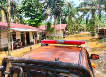 Banjir di KAMPAR, RIAU, 08-06-2022